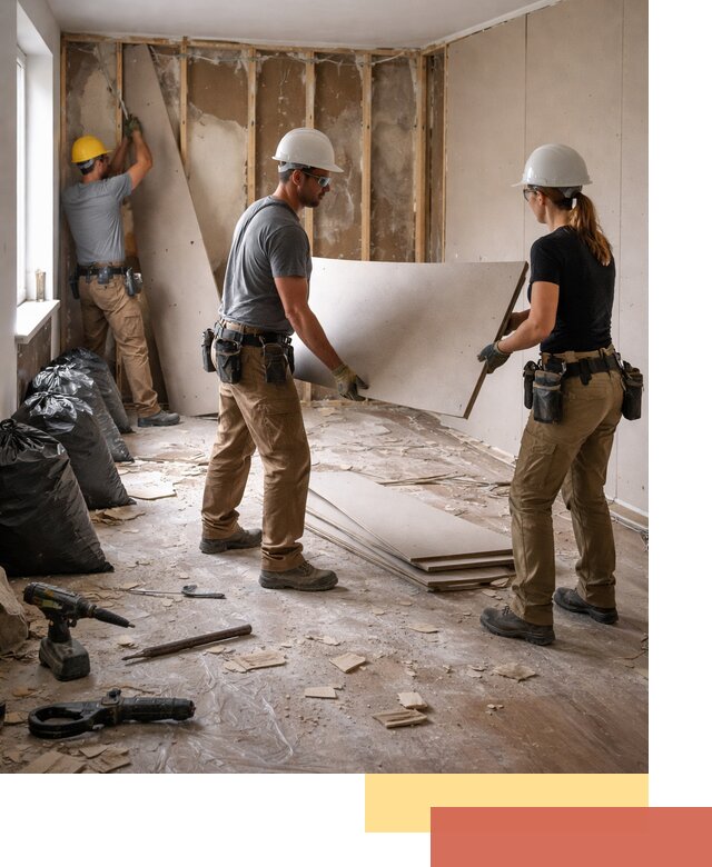 Демонтаж стеновых панелей в Южно-Сахалинске быстро и аккуратно