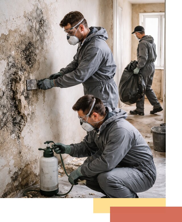 Удаление плесени со стен профессионально в Южно-Сахалинске