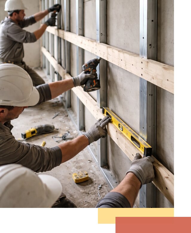 Устройство обрешетки под панели в Южно-Сахалинске