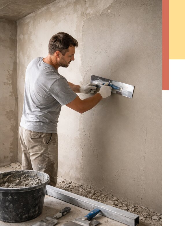 Штукатурка стен без маяков в Южно-Сахалинске от 7438 руб/м2 — услуги и цена | ОТДЕЛОЧНИК-Южн