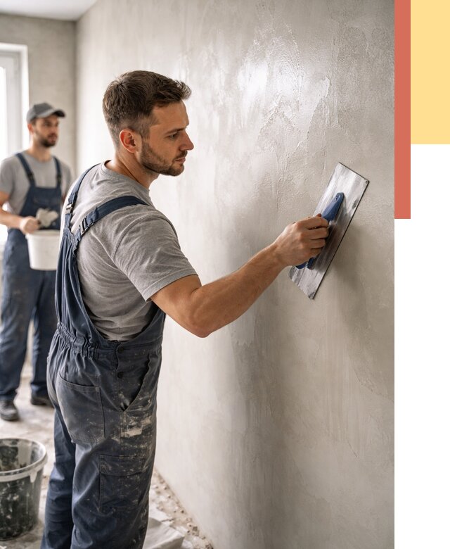 Глянцевание штукатурки стен в Южно-Сахалинске от 7748 руб. — услуги и затирка | ОТДЕЛОЧНИК-Южн