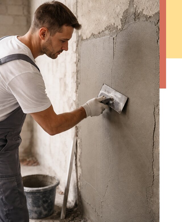 Штукатурка стен под плитку в Южно-Сахалинске от 4339 руб./м2 — выравнивание под плитку | ОТДЕЛОЧНИК-Южн