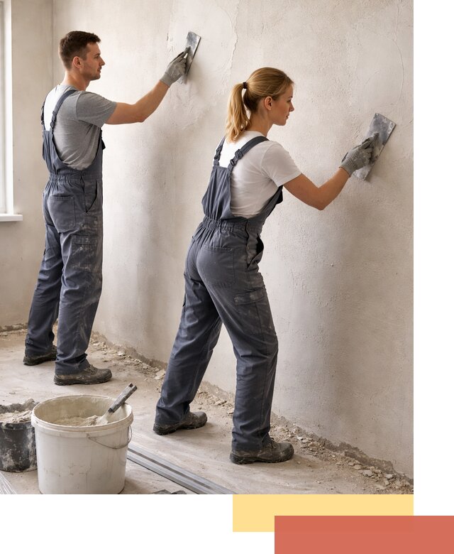 Штукатурка стен под обои в Южно-Сахалинске профессионально и быстро