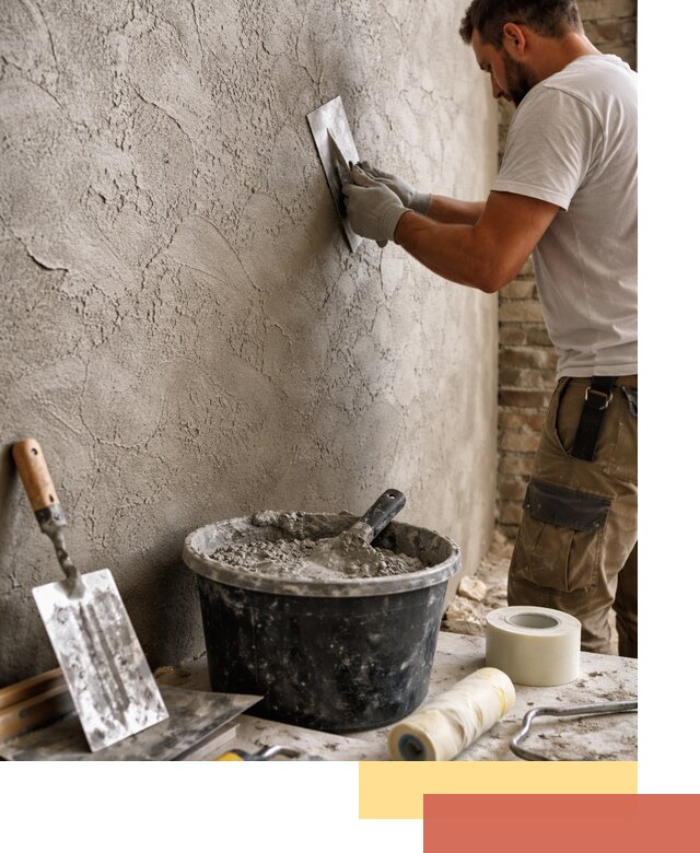 Декоративная штукатурка лофт в Южно-Сахалинске — отделка стен и потолков