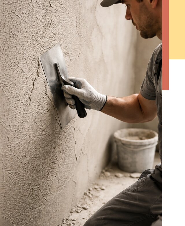 Структурная штукатурка стен в Южно-Сахалинске от 4649 руб. под ключ | ОТДЕЛОЧНИК-Южн