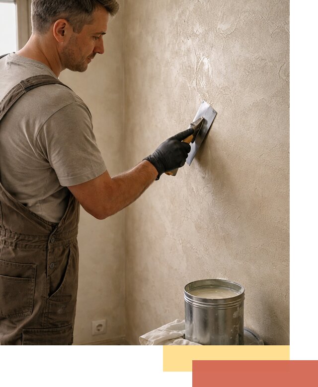 Нанесение воска на штукатурку в Южно-Сахалинске для защиты и блеска