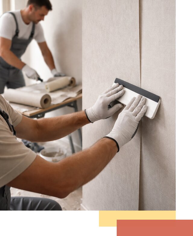 Поклейка обоев под покраску в Южно-Сахалинске профессионально и быстро