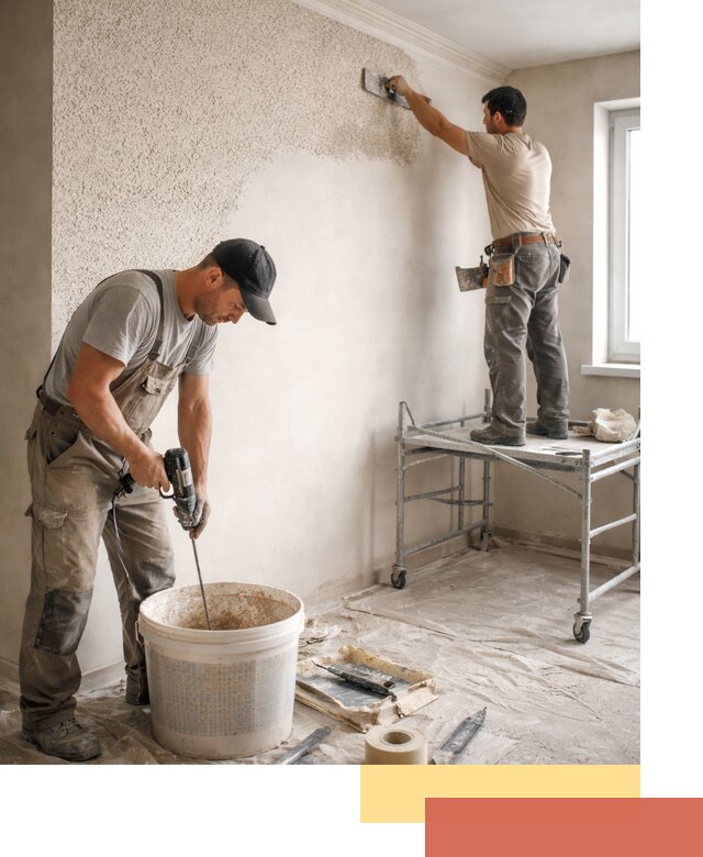 Нанесение жидких обоев под ключ в Южно-Сахалинске с гарантией качества