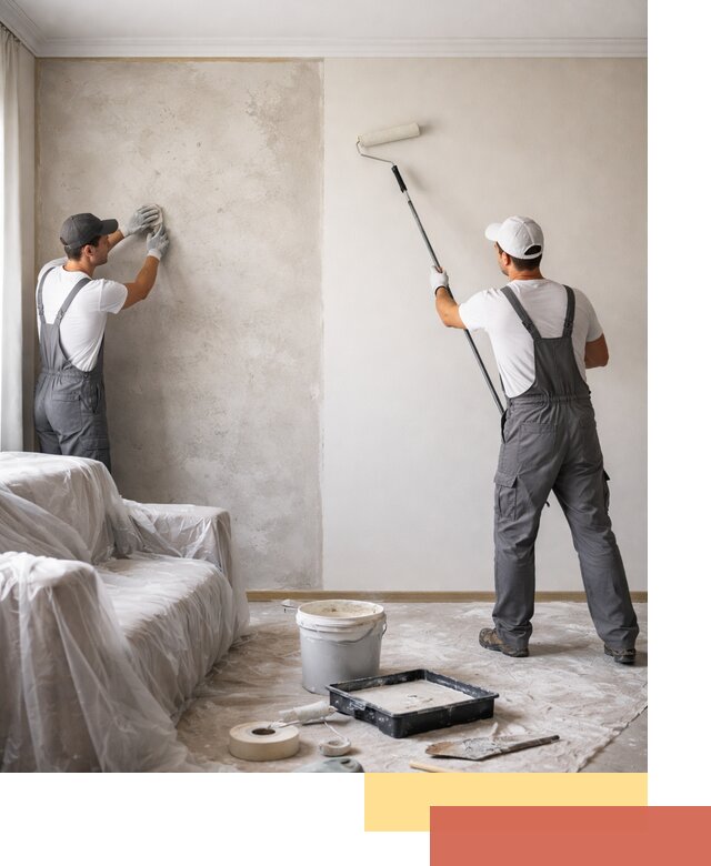 Покраска стен антивандальной краской в Южно-Сахалинске