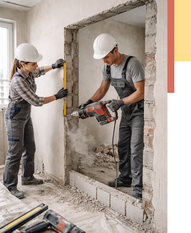 Создание проемов в стенах в Южно-Сахалинске от 6715 руб. — алмазная резка и расширение | ОТДЕЛОЧНИК-Южн