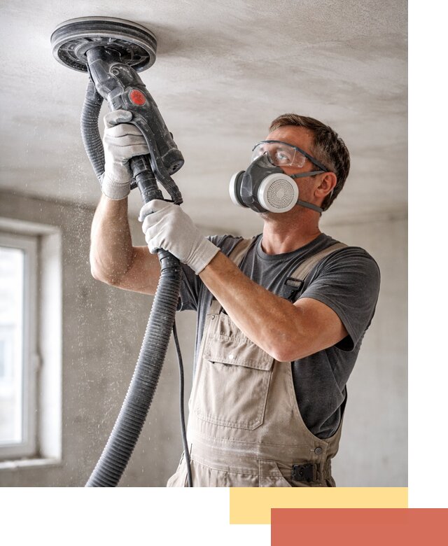 Шлифовка потолка в Южно-Сахалинске — качественная подготовка под отделку