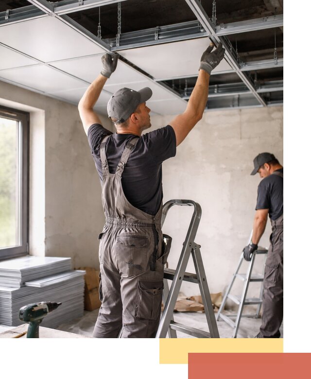 Монтаж кассетного потолка в Южно-Сахалинске качественно и быстро