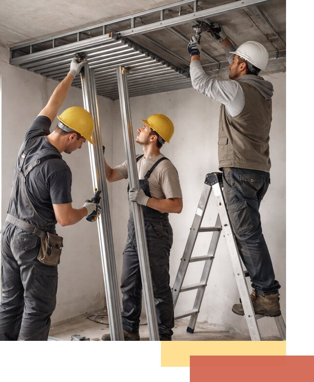 Монтаж реечного потолка под ключ в Южно-Сахалинске