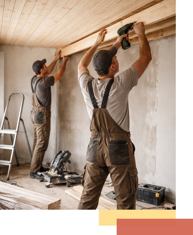 Монтаж потолка из вагонки в Южно-Сахалинске профессионально и аккуратно