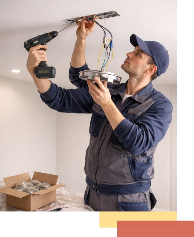 Установка люстры в натяжной потолок в Южно-Сахалинске