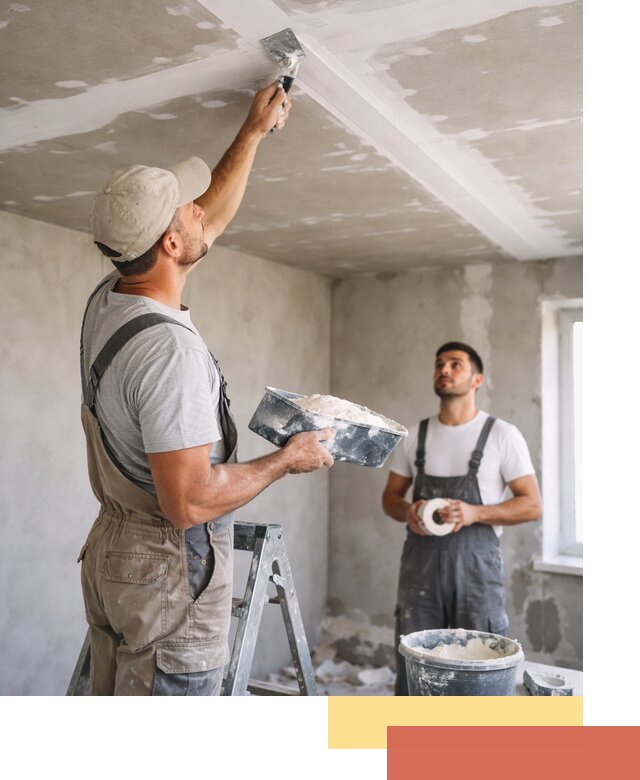 Обработка швов потолка ГКЛ в Южно-Сахалинске: качественная заделка и шпатлевка