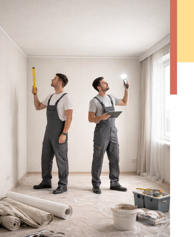 Отделка потолка в Южно-Сахалинске недорого от 775 руб/м2 | Услуги ОТДЕЛОЧНИК-Южн