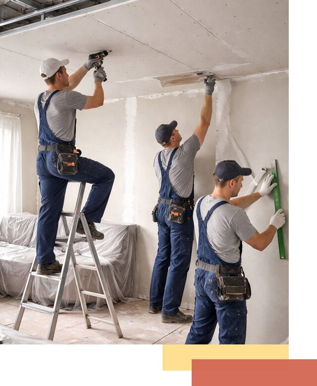 Профессиональная отделка потолка в Южно-Сахалинске быстро и качественно