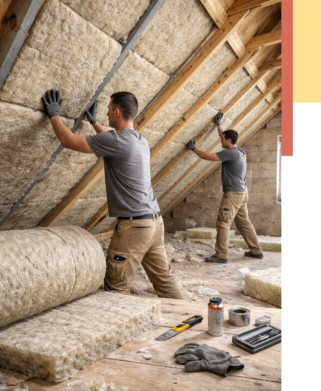 Утепление потолка минватой в Южно-Сахалинске от 1498 руб. — быстро и недорого | ОТДЕЛОЧНИК-Южн